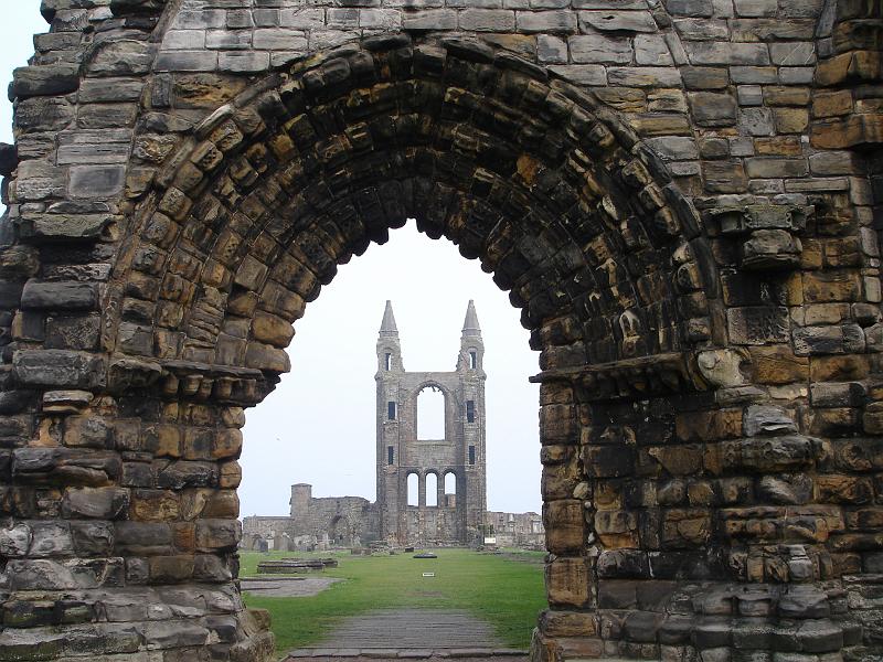 04- La grandiose cathedrale en ruines de St Andrews.JPG - La grandiose cathédrale en ruines de St Andrews